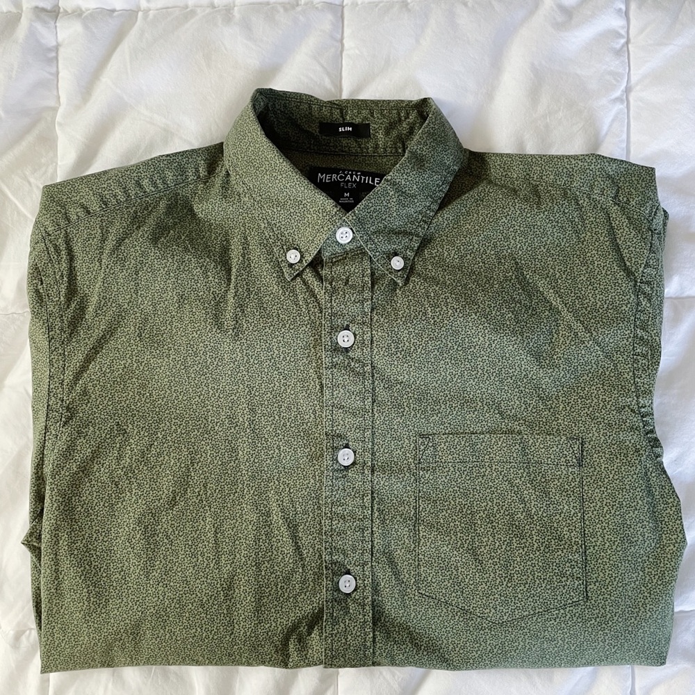 Men’s J. Crew Mercantile Flex Slim fit dress shirt